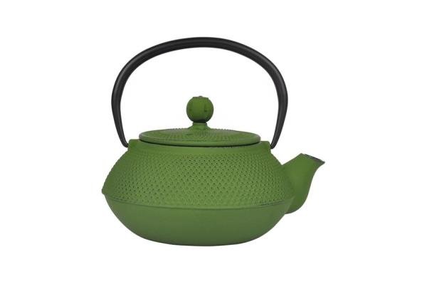 Bambum Linden Sümbül Fıstık Yeşil Döküm Çaydanlık 800 Ml