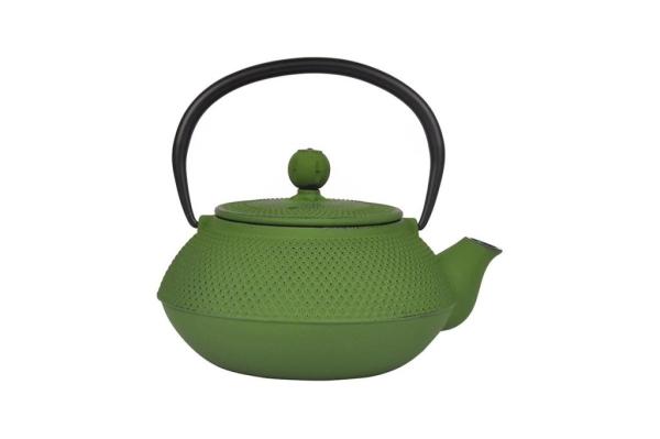 Bambum Linden Sümbül Fıstık Yeşil Döküm Çaydanlık 800 Ml