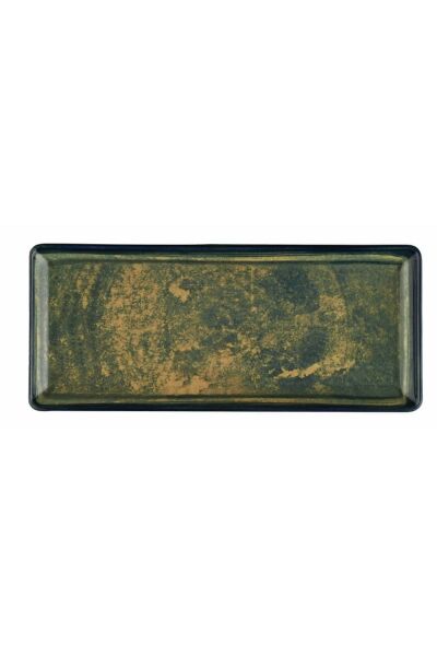 Kütahya Porselen Nano Krem 35x15 cm Düz Tabak 890002