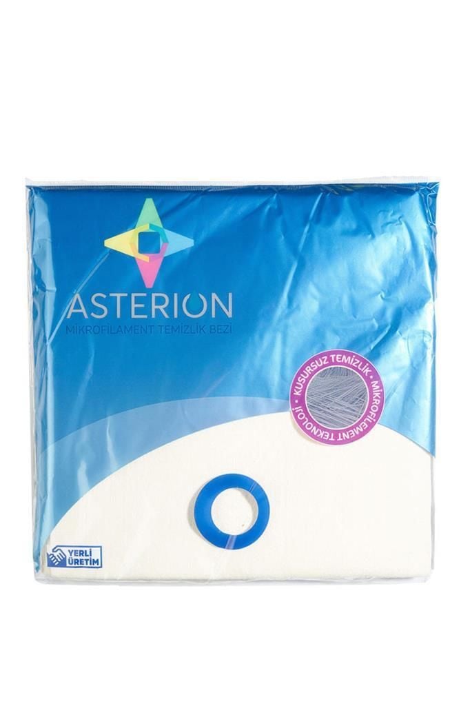 Asterion Mikrofilament Sarı Temizlik Bezi 10 lu Paket 40*40 cm