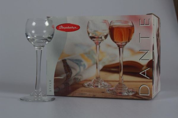 Paşabahçe Dante Kadeh 6 lı 60 CC 44605