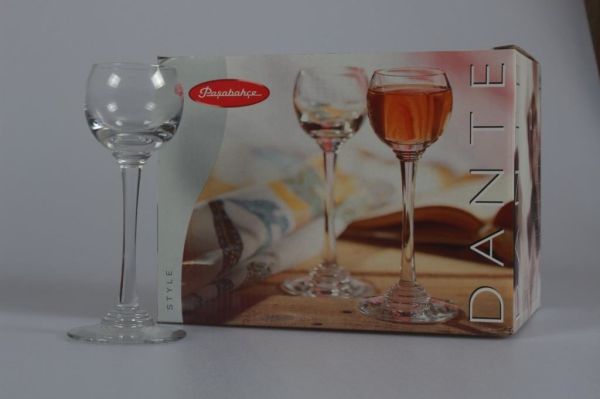 Paşabahçe Dante Kadeh 6 lı 60 CC 44605