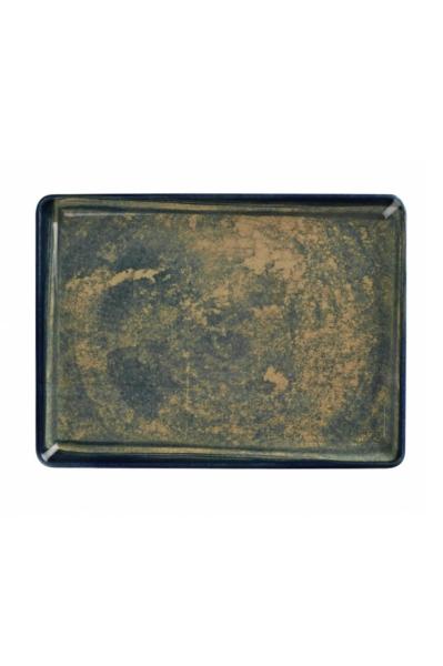 Kütahya Porselen Nano Krem 30*22 cm Düz Tabak 890002