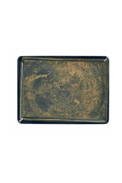 Kütahya Porselen Nano Krem 18X13 cm Düz Tabak 890002