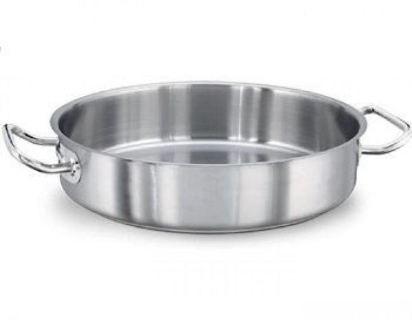 Kapp Çift Metal Saplı Tava 40 Cm Kapaksız
