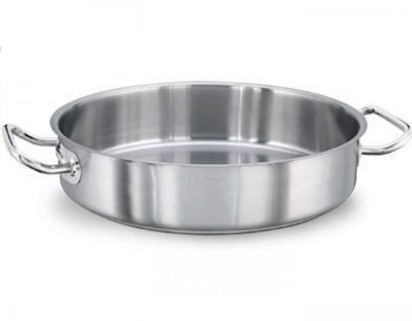 Kapp Çift Metal Saplı Tava 40 Cm Kapaksız