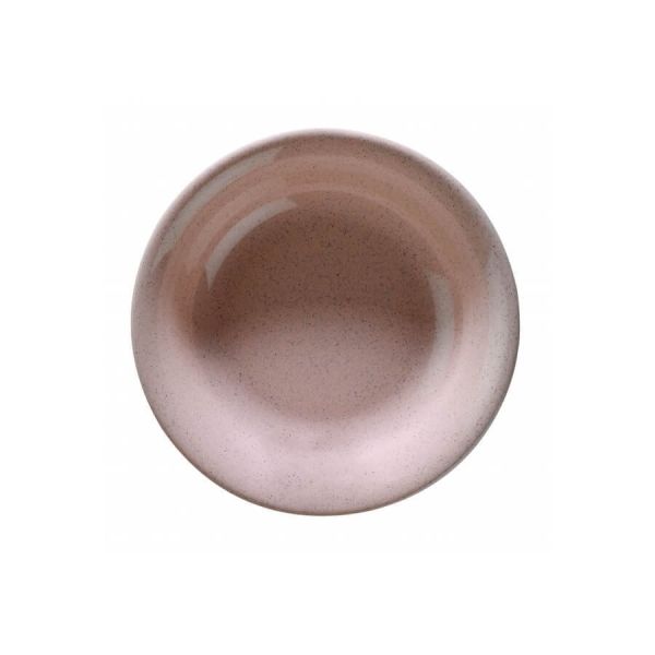 Kütahya Porselen Naturaceram Harlek Granül 24 Parça Pembe Yemek Seti
