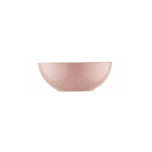 Kütahya Porselen Naturaceram Harlek Granül 24 Parça Pembe Yemek Seti
