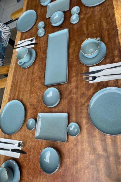 Kütahya Porselen Pearl 33 Parça Kahvaltı Takımı
