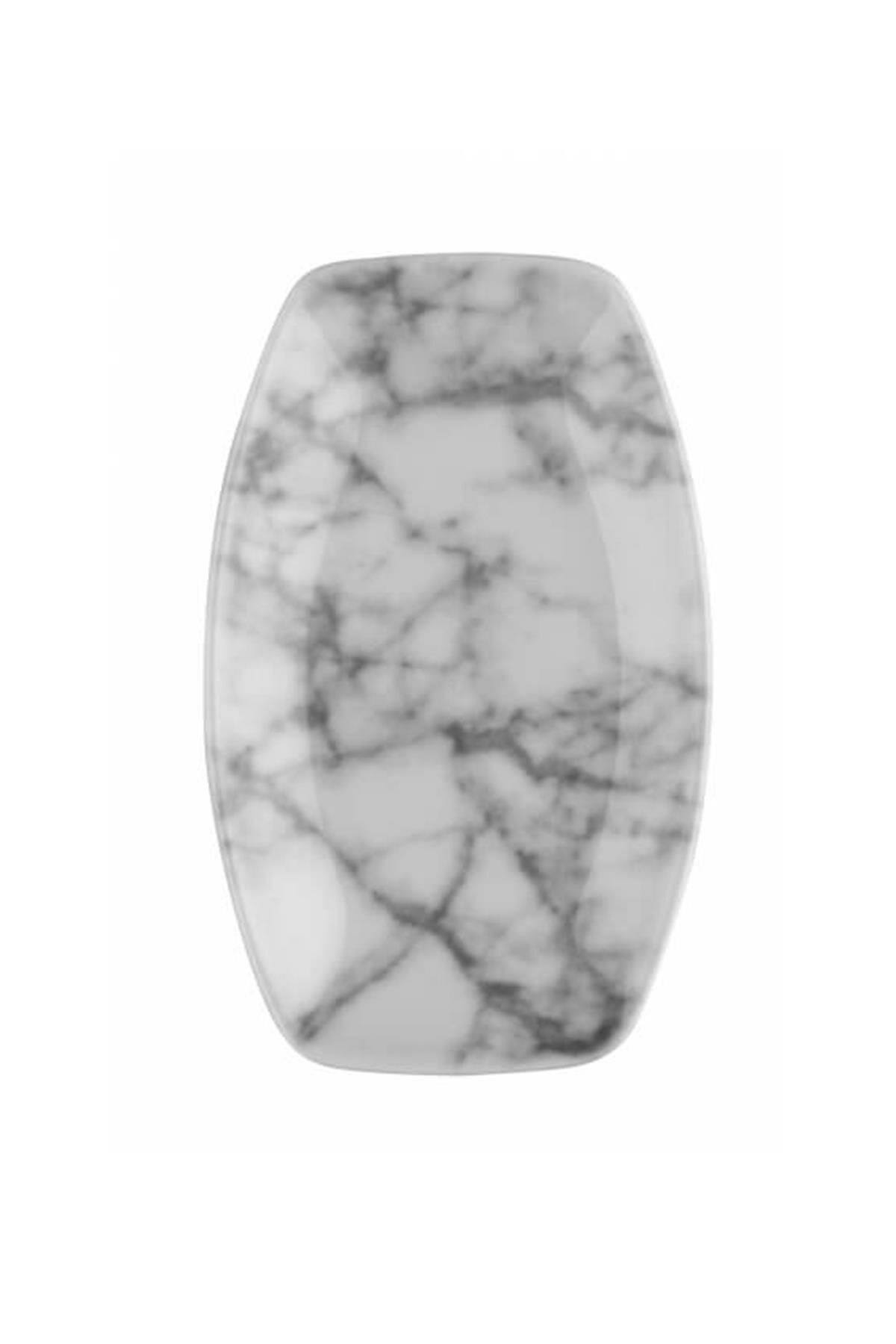 Kütahya Porselen Bohem 33 cm Kayık Tabak 890008