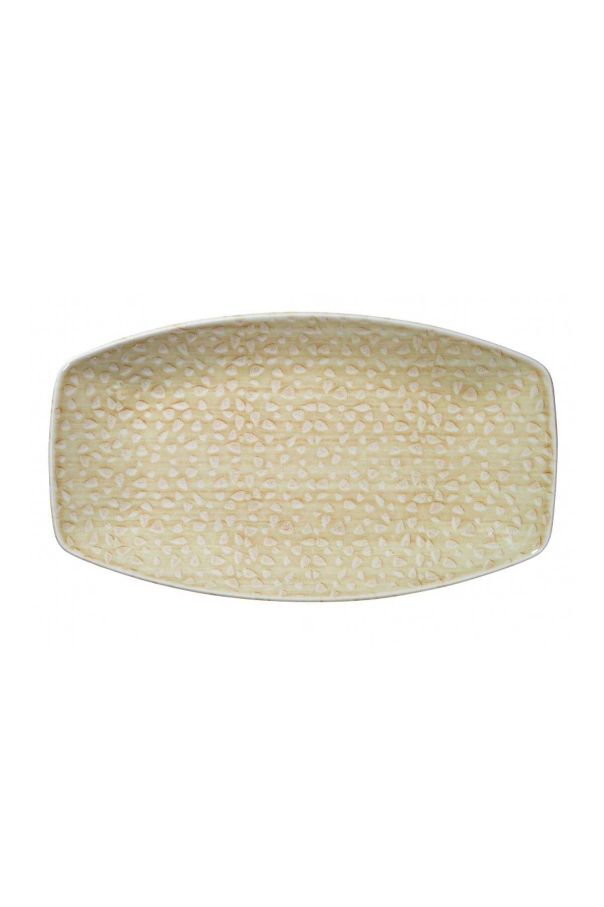 Kütahya Porselen Bohem 33 cm Kayık Tabak 891058