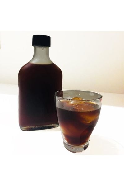 İkram Dünyası Yassı Cam Şişe 200 ml Kapaklı Cold Brew Şişesi 10 adet