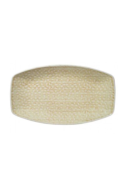 Kütahya Porselen Bohem 25 cm Kayık Tabak 891058