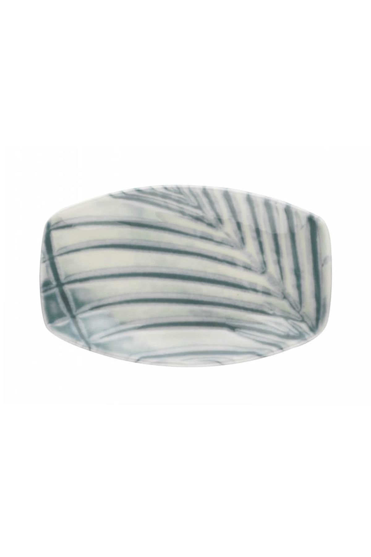 Kütahya Porselen Bohem 25 cm Kayık Tabak 891009