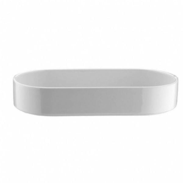 Kütahya Porselen Pera Serisi Kase Oval Dekorsuz 24 Cm