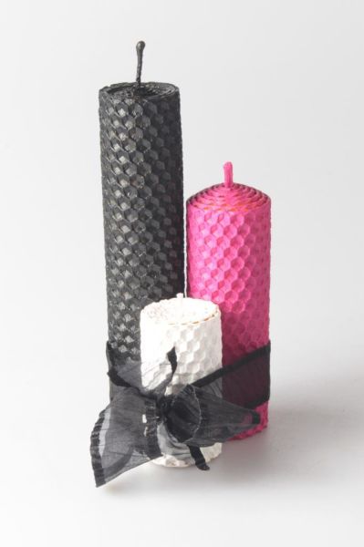 Zarias's Balmumu Exclusive Siyah Beyaz Koleksiyonu Fuşya Set