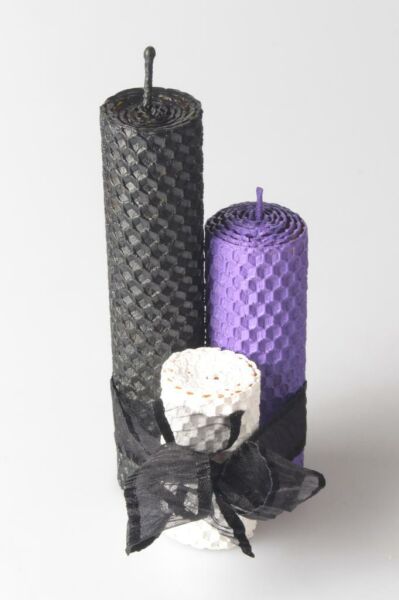 Zarias's Balmumu Exclusive Siyah Beyaz Koleksiyonu Mor Set