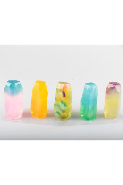 Zarias's Sabun Gemstone Kristal Dekoratif Sabun Karışık Set