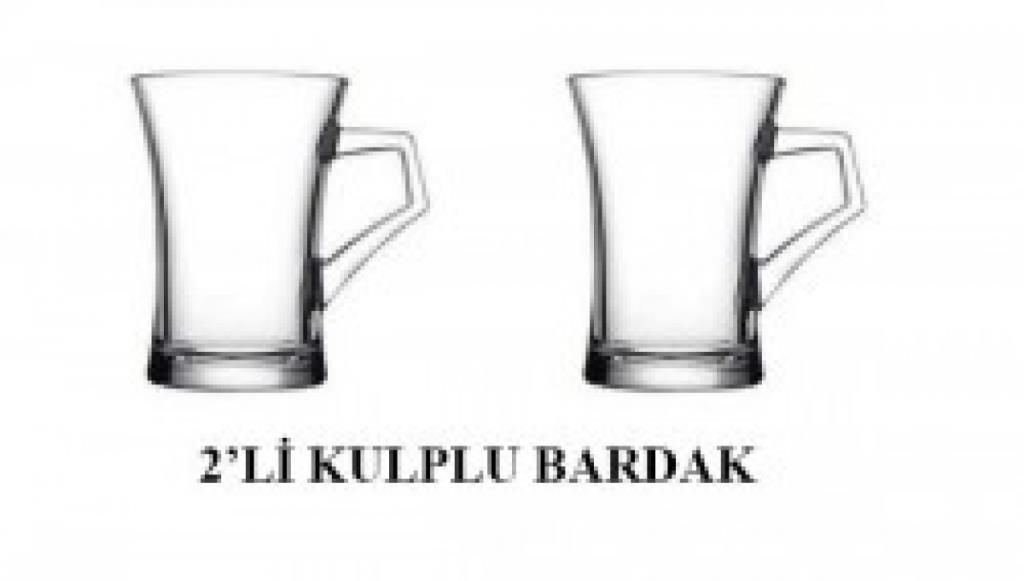 Paşabahçe 55523 2 li Kulplu Azur Bardak
