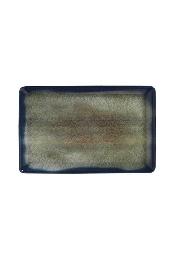 Kütahya Porselen Dikdörtgen Sunum Tabağı 35x26 cm