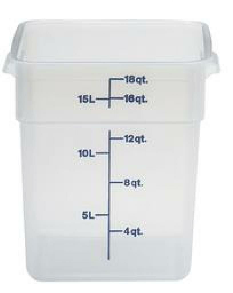 Cambro Kare Saklama Kabı Yarı Saydam 7.6 Lt
