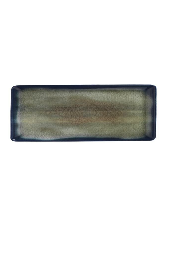 Kütahya Porselen Dikdörtgen Sunum Tabağı 27x20 cm