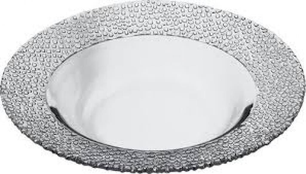 Paşabahçe Turkuaz Mozaik Çukur Yemek Tabağı 6`lı 10301 376997