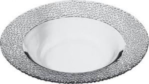 Paşabahçe Turkuaz Mozaik Çukur Yemek Tabağı 6`lı 10301 376997