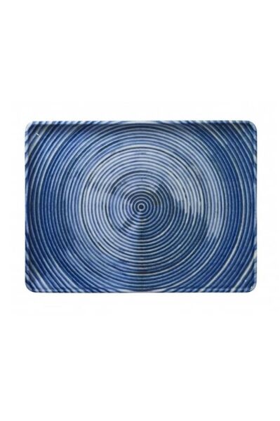 Kütahya Porselen Dikdörtgen Peynir ve Sunum Tabağı 23X17 cm 2 li