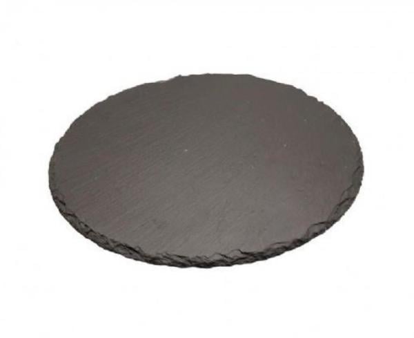 Bambum Artagas Dönen Taş Servis Tabak 35,5x35,5x8 cm
