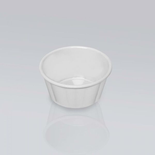 GastroPlast Sosluk - Reçellik Ø85mm Beyaz