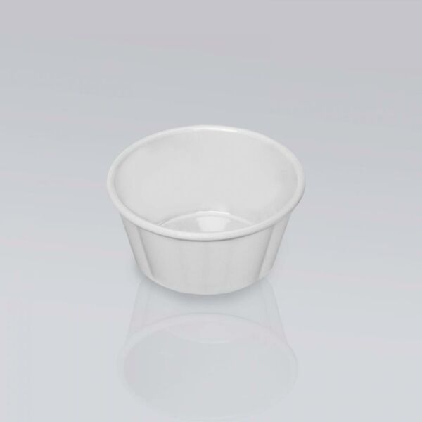 GastroPlast Sosluk - Reçellik Ø85mm Beyaz
