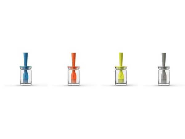 ZestGlass Paşabahçe Özel Tasarım Yumurta Fırçası Cam Hazneli