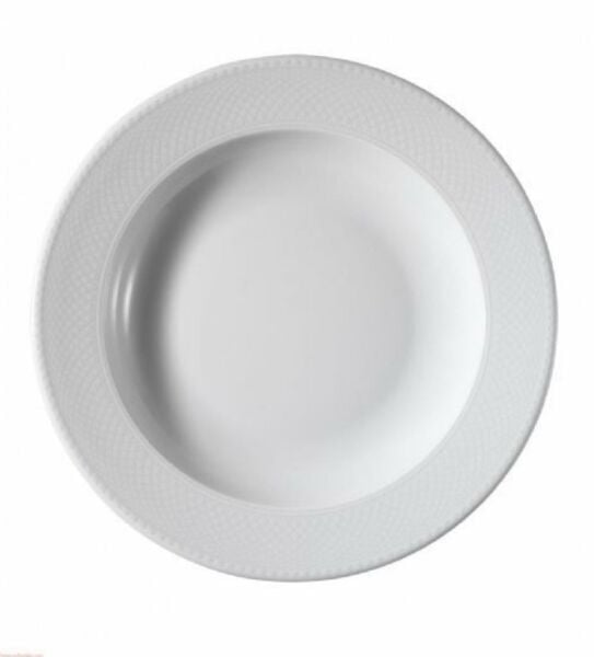 Kütahya Porselen Zümrüt Serisi Çukur Yemek Tabağı 6 lı