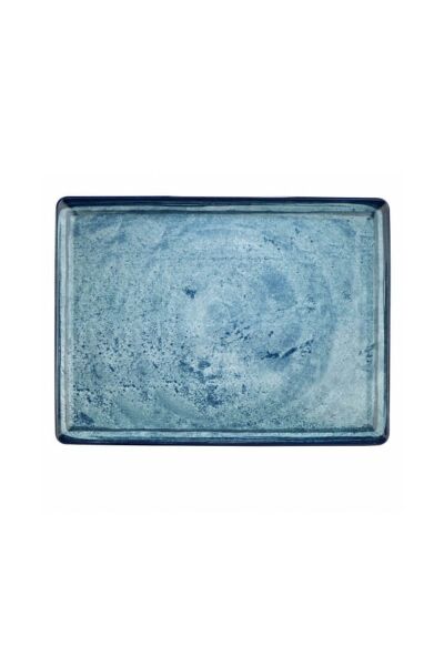Kütahya Porselen Nano Krem 18X13 cm Düz Tabak 890003