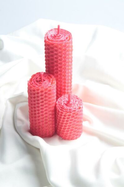 Zarias's Balmumu Neon Pembe 3 lü