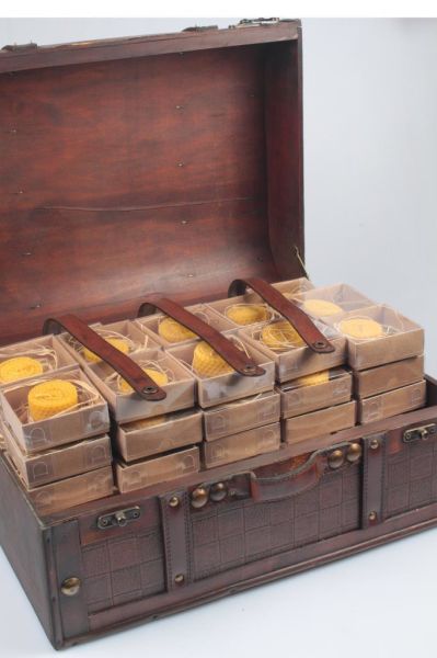 Zarias's Balmumu Tealight Sandıklı Özel Gün Seti 100 lü