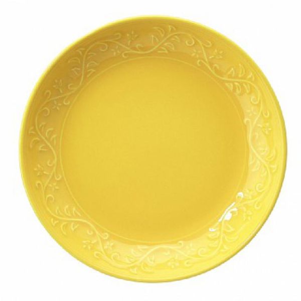 Kütahya Porselen Naturaceram Ivy 24 Parça Sarı Yemek Seti