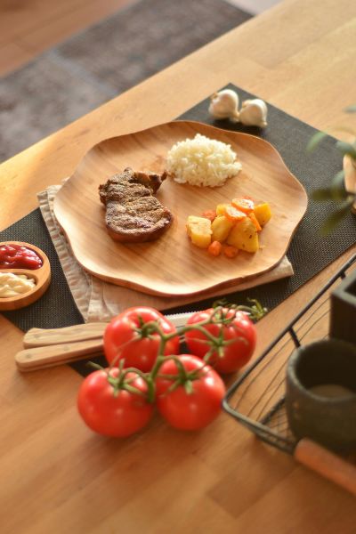 Bambum Pappi Çiçek Tabak 25 Cm