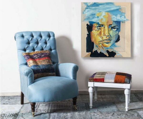 Orjinal Yağlı Boya Tablo 80*90 Cm
