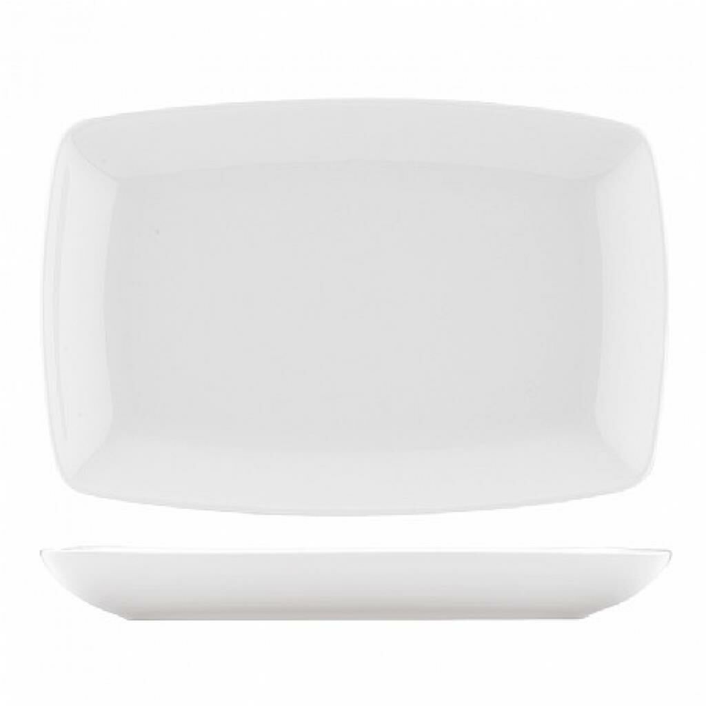 Kütahya Porselen Medusa Model 28 Cm Kayık Tabak