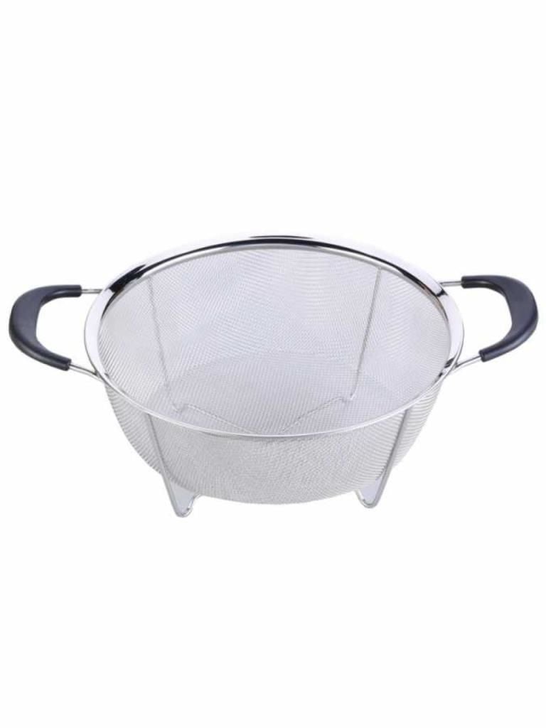 Narin Makarna Süzgeci Silikon Kulplu 22,5cm