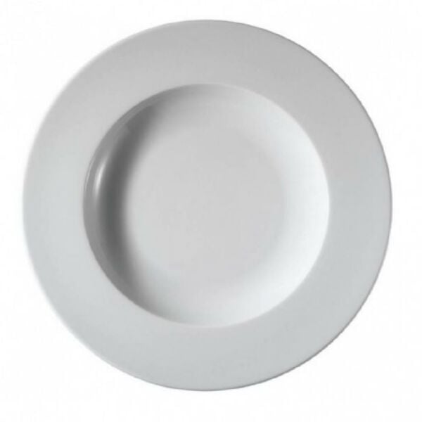 Kütahya Porselen Frig Serisi Çukur Yemek Tabağı 22 Cm