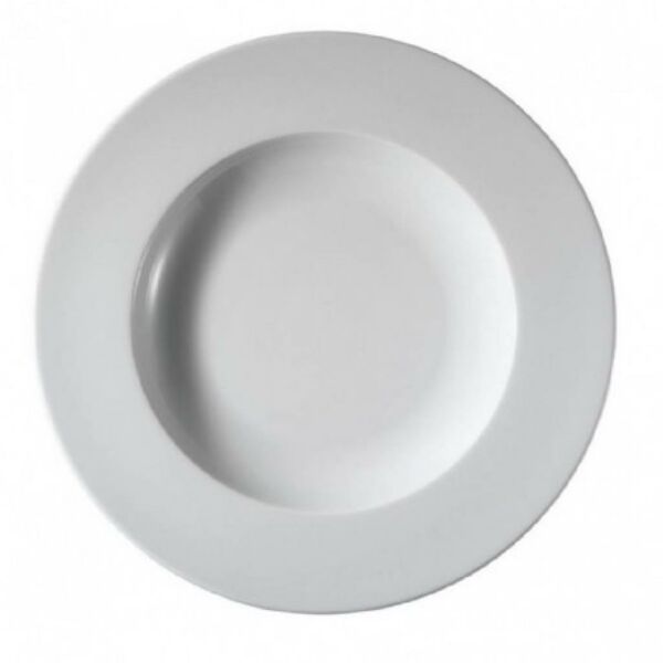 Kütahya Porselen Frig Serisi Çukur Yemek Tabağı 22 Cm