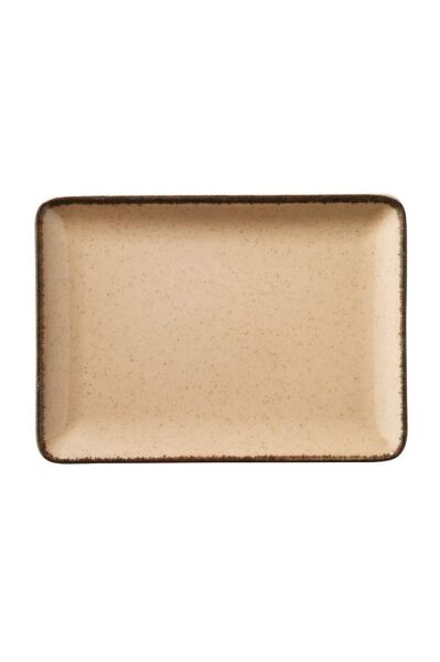 Pearl 23x17 cm Dikdörten Düz Tabak Yavruağzı