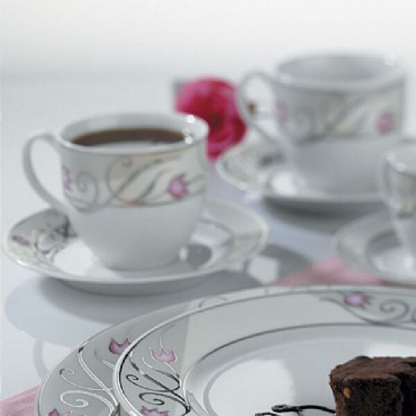 Kütahya Porselen Corner Collection 12 Parça 11301 Desen Çay Takımı