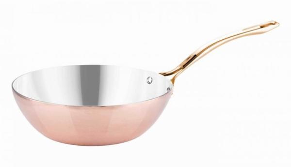 Altınbaşak Multi Metal Bakır Wok Tava 28cm