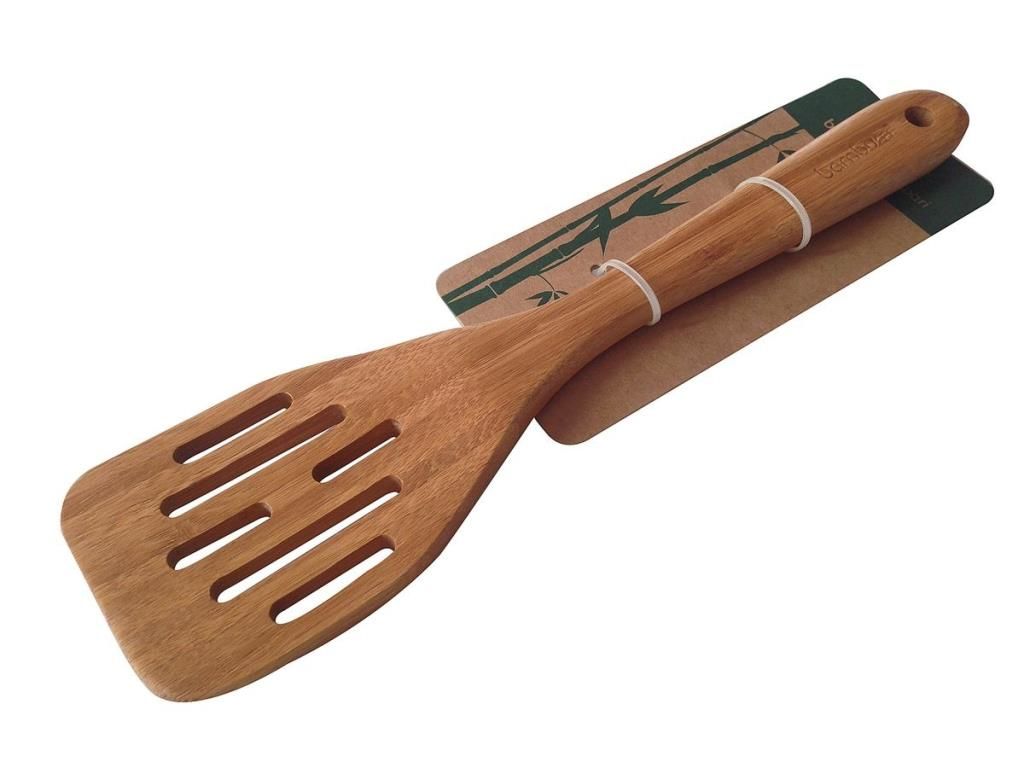 Bambum Capretta Oluklu Spatula 30×6.5 cm