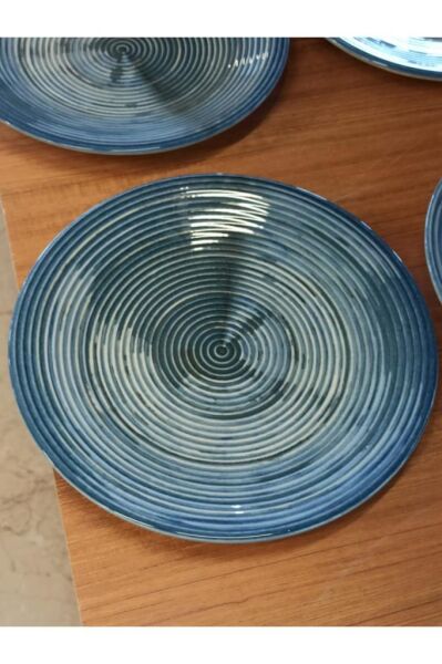 Kütahya Porselen Servis Tabağı Seti 6 lı 27 cm
