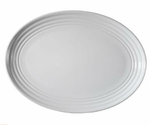 Kütahya Porselen Şato Serisi Kayık Tabak 32 Cm